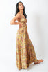 Bodenlanges Alinienkleid Delia